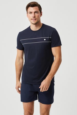 sportshirt donkerblauw