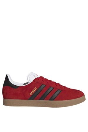 Gazelle sneakers rood/zwart
