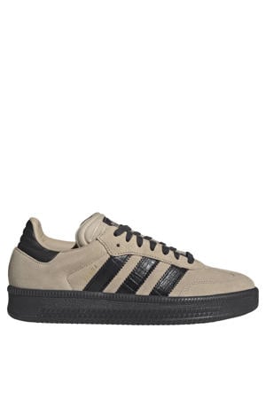 Samba XLG leren sneakers zand/zwart
