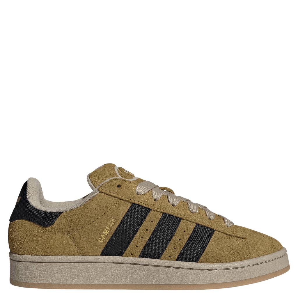 Lichtbruin en donkerblauwe heren adidas Originals Campus 00s sneakers van suède-pu/voering: mesh/voetbed: eva met veters