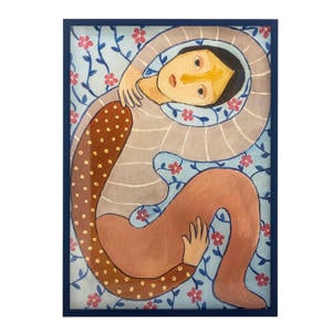 schilderij Floriesta (52x2.5x72 cm)