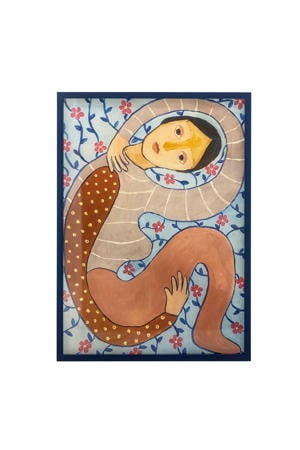 schilderij Floriesta (52x2.5x72 cm)