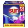 Sun Brilliant Shine All-in 1 vaatwascapsules - 4 x 34 capsules