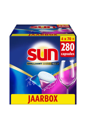 All-in 1 vaatwascapsules - 4 x 70 capsules