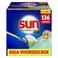 Sun Brilliant Shine Plus All-in 1 vaatwascapsules - 4 x 34 capsules
