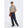 ONLY & SONS relaxed gestreepte T-shirt taupe