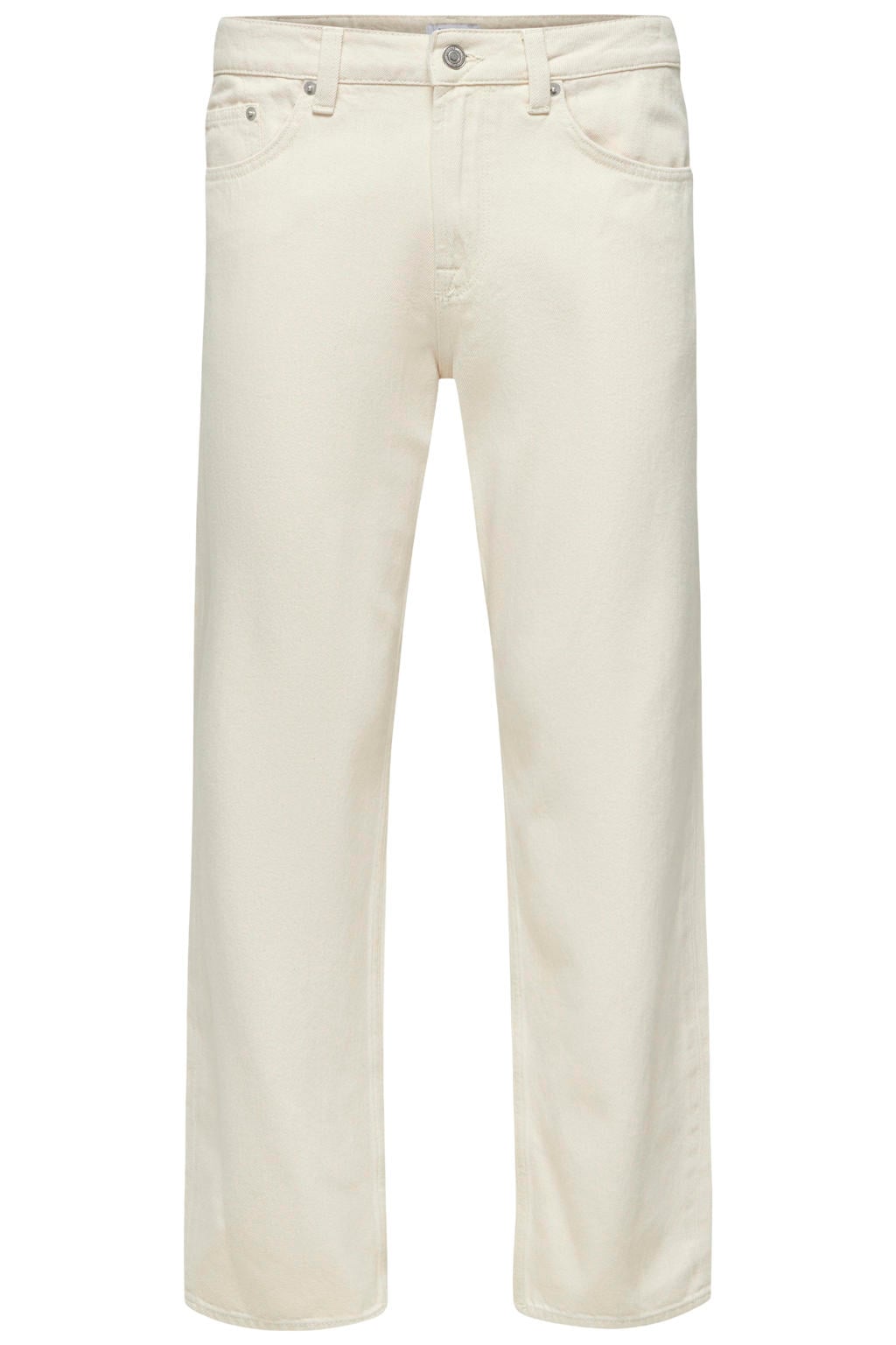 ONLY & SONS ONSEDGE straight leg jeans ecru