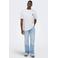ONLY & SONS oversized T-shirt met backprint wit