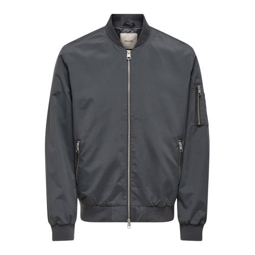 ONLY & SONS bomberjack grijs afbeelding
