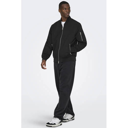 ONLY & SONS bomberjack zwart afbeelding