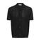 ONLY & SONS regular casual overhemd met ingebreid patroon zwart