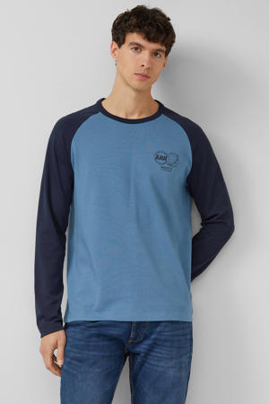 longsleeve blauw
