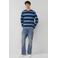 s.Oliver gestreepte longsleeve blauw