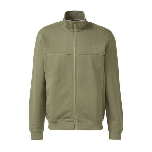 s.Oliver sweatvest donkergroen afbeelding