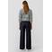s.Oliver BLACK LABEL straight high waist broek marineblauw