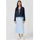 s.Oliver BLACK LABEL gestreepte top ecru