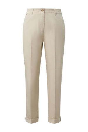 slim regular waist chino beige