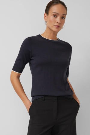 top donkerblauw