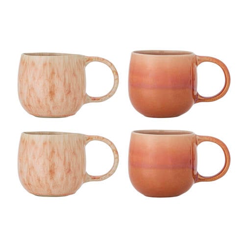 Bloomingville koffiekopje Roselyn (set van 4) (280 ml) afbeelding