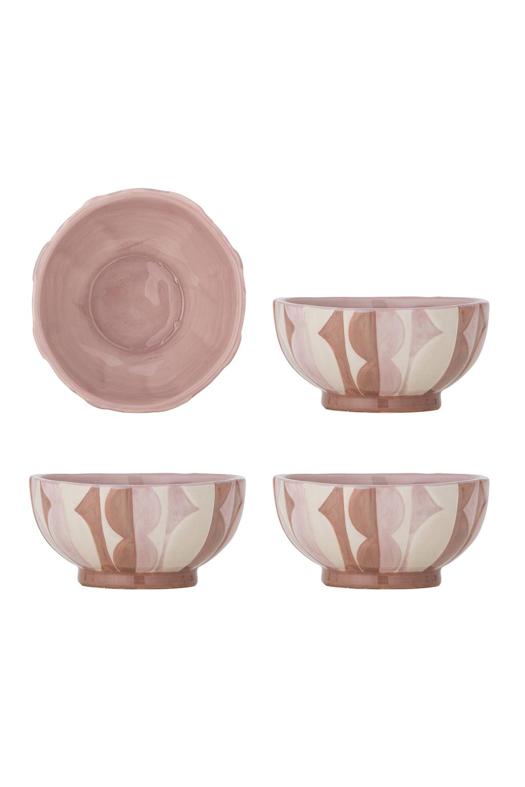 Bloomingville kom Saul (set van 4) (Ø12,5 cm)
