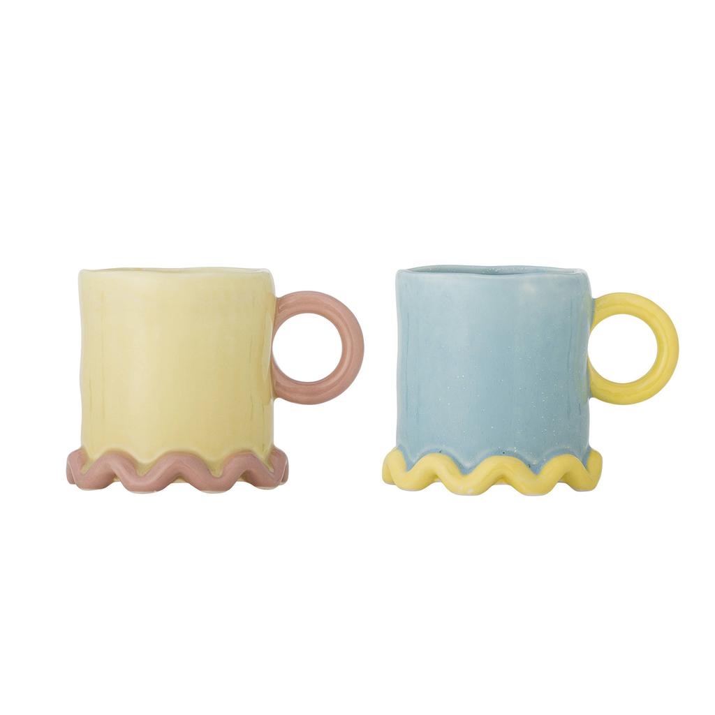 Bloomingville mok Polly (set van 2) (350 ml)