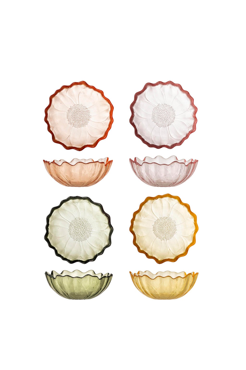 Bloomingville kom kana (set van 4) (Ø12 cm)
