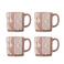 Bloomingville mok Saul (set van 4) (Ø9 cm)