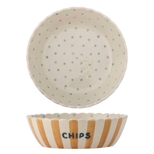 Bloomingville serveerschaal Chip (chips) (24x7 cm) afbeelding