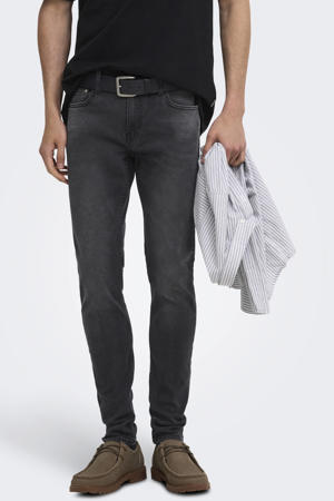 ONSWARP skinny jeans washed black