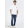 ONLY & SONS relaxed T-shirt met backprint wit