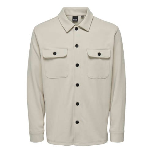 ONLY & SONS overshirt beige afbeelding