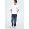ONLY & SONS relaxed T-shirt met backprint wit