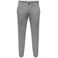 ONLY & SONS ONSMARK slim geruite chino grijs