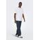 ONLY & SONS relaxed T-shirt met backprint wit