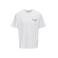 ONLY & SONS relaxed T-shirt met backprint wit