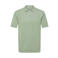 ONLY & SONS regular polo fijn gebreid groen