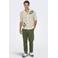 ONLY & SONS loose casual overhemd gebreid ecru