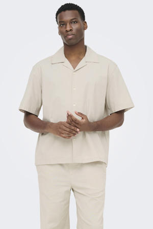 regular casual overhemd ecru