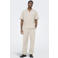 ONLY & SONS regular casual overhemd ecru