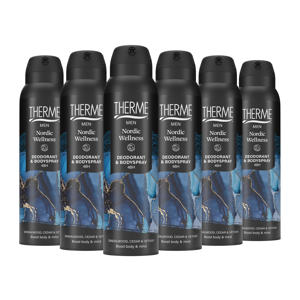 Nordic Wellness Deodorant & Bodyspray - 6 x 150 ml