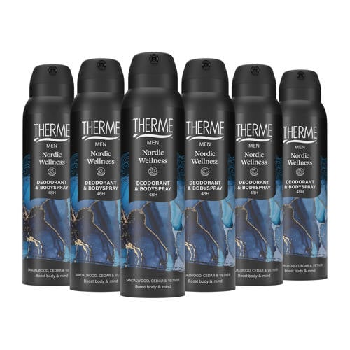 Therme Men Nordic Wellness Deodorant & Bodyspray - 150 ml afbeelding