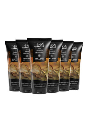 Oriental Hammam 3-in-1 Wash - 6 x 200 ml