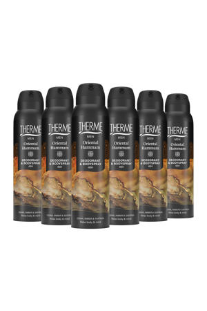 Oriental Hammam Deodorant & Bodyspray - 6 x 150 ml