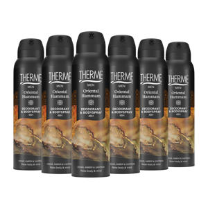 Oriental Hammam Deodorant & Bodyspray - 6 x 150 ml