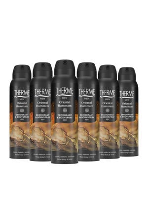 Oriental Hammam Deodorant & Bodyspray - 6 x 150 ml