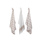 thumbnail: Cosy & Trendy Theedoeken Stoff Sand 50 x 70 cm - 3 Stuks