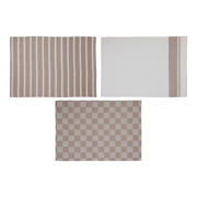 thumbnail: Cosy & Trendy Theedoeken Stoff Sand 50 x 70 cm - 3 Stuks