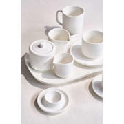 thumbnail: Cosy & Trendy Serviesset Moon White 12-delig / 4 personen - 4 dinerborden, 4 ontbijtborden en 4 kommen