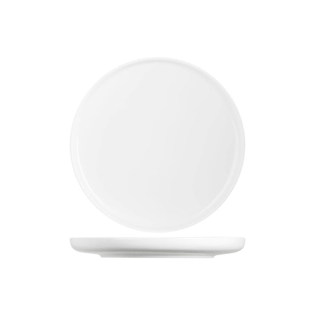Cosy & Trendy Dinerborden Moon White ø 28 cm - 4 Stuks