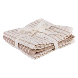 Vaatdoekjes Stoff Sand 30 x 30 cm - 3 Stuks